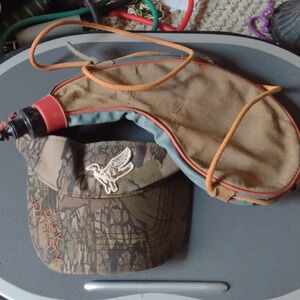 Wine Flask and Duck Dynasty Ballcap